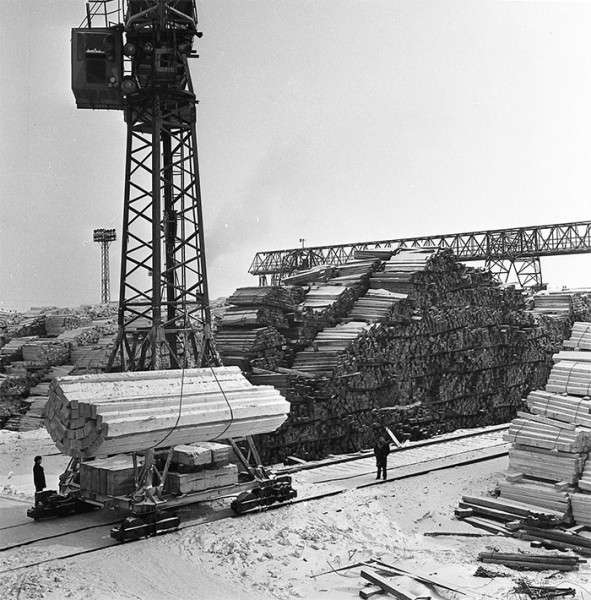 Редкие фотографии строительства БАМа