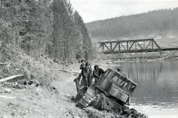 Редкие фотографии строительства БАМа
