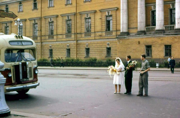 Как выглядел Ленинград в 1961 году Как выглядел Ленинград в 1961 году